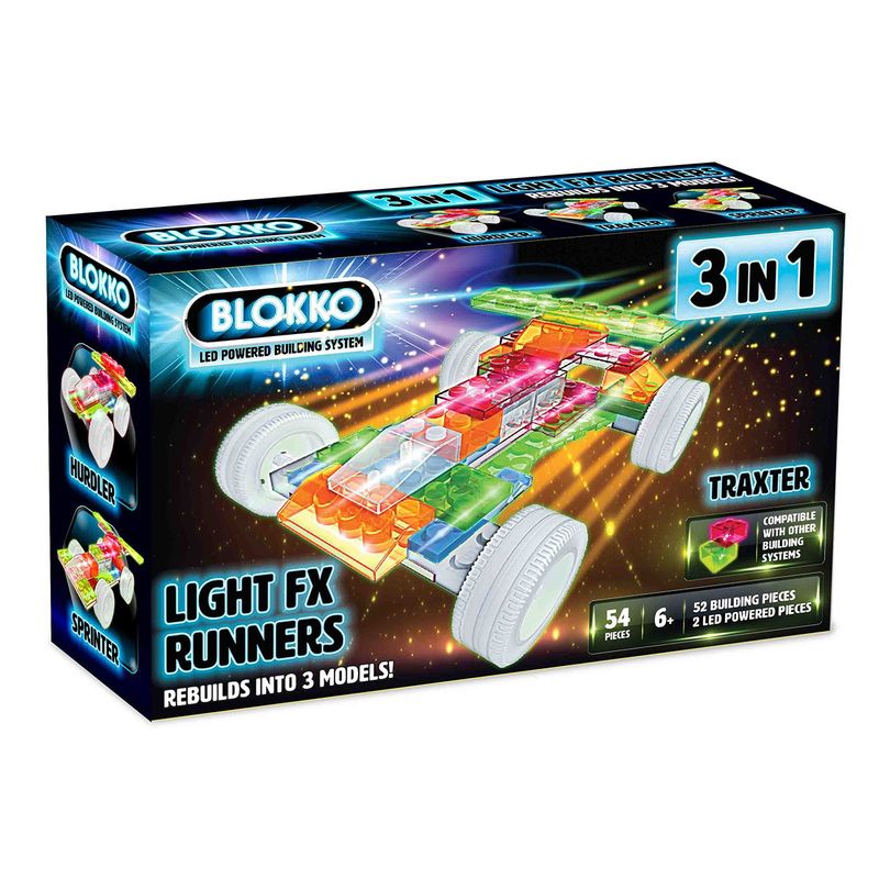 GENERICO - Bloques para Armar Autos con Luz Anker Play