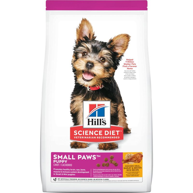 HILLS PET NUTRITION - Hills Puppy Small Paws (Razas Pequeñas y Miniaturas) 2.04 kg