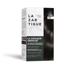 LAZARTIGUE - LA COULEUR ABSOLUE 3.00 CASTAÑO OSCURO Coloración permanente con oxidante, sin amoniaco