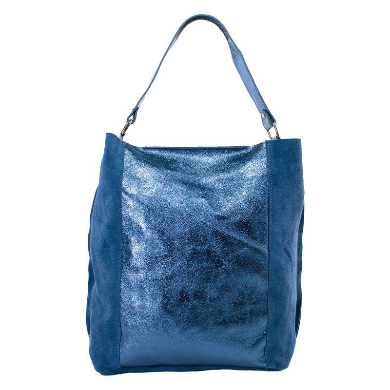 MAILEA - Cartera reno frontis metal para mujer jeans