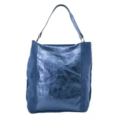 MAILEA - Cartera reno frontis metal para mujer jeans