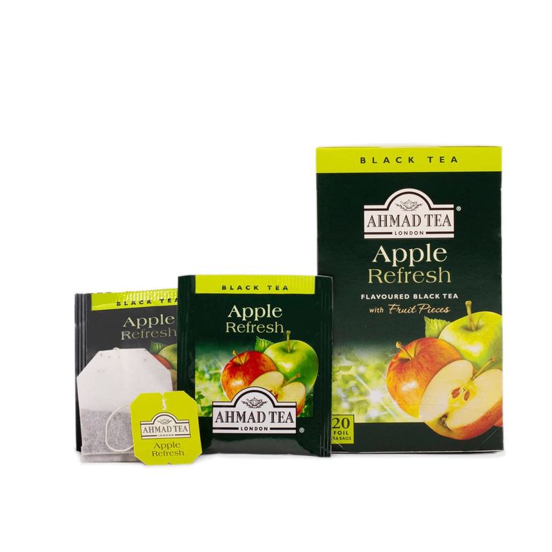 AHMAD TEA - TEA APPLE REFRESH - MANZANA - 20s