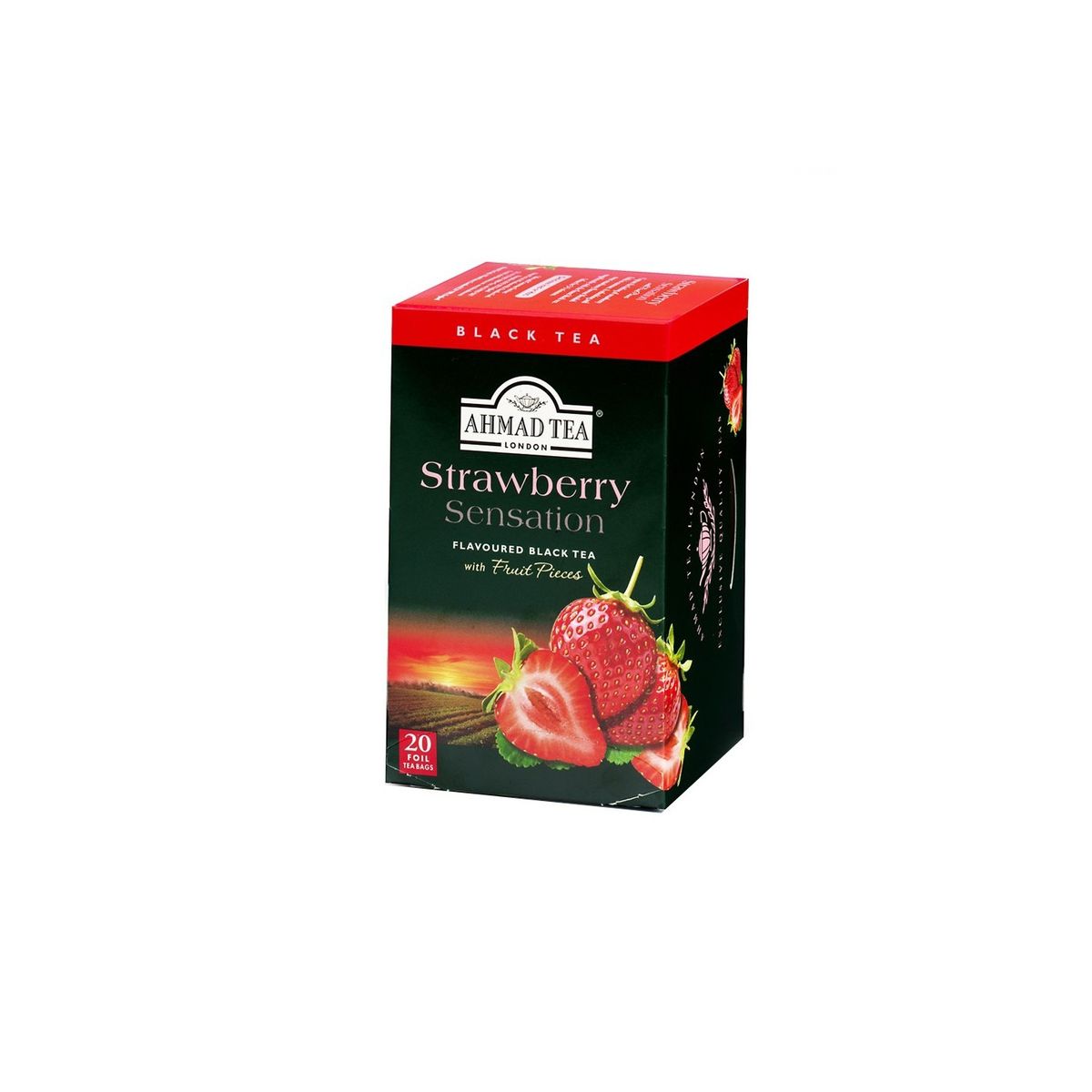 AHMAD TEA - TEA STRAWBERRY - FRUTILLA - 20s