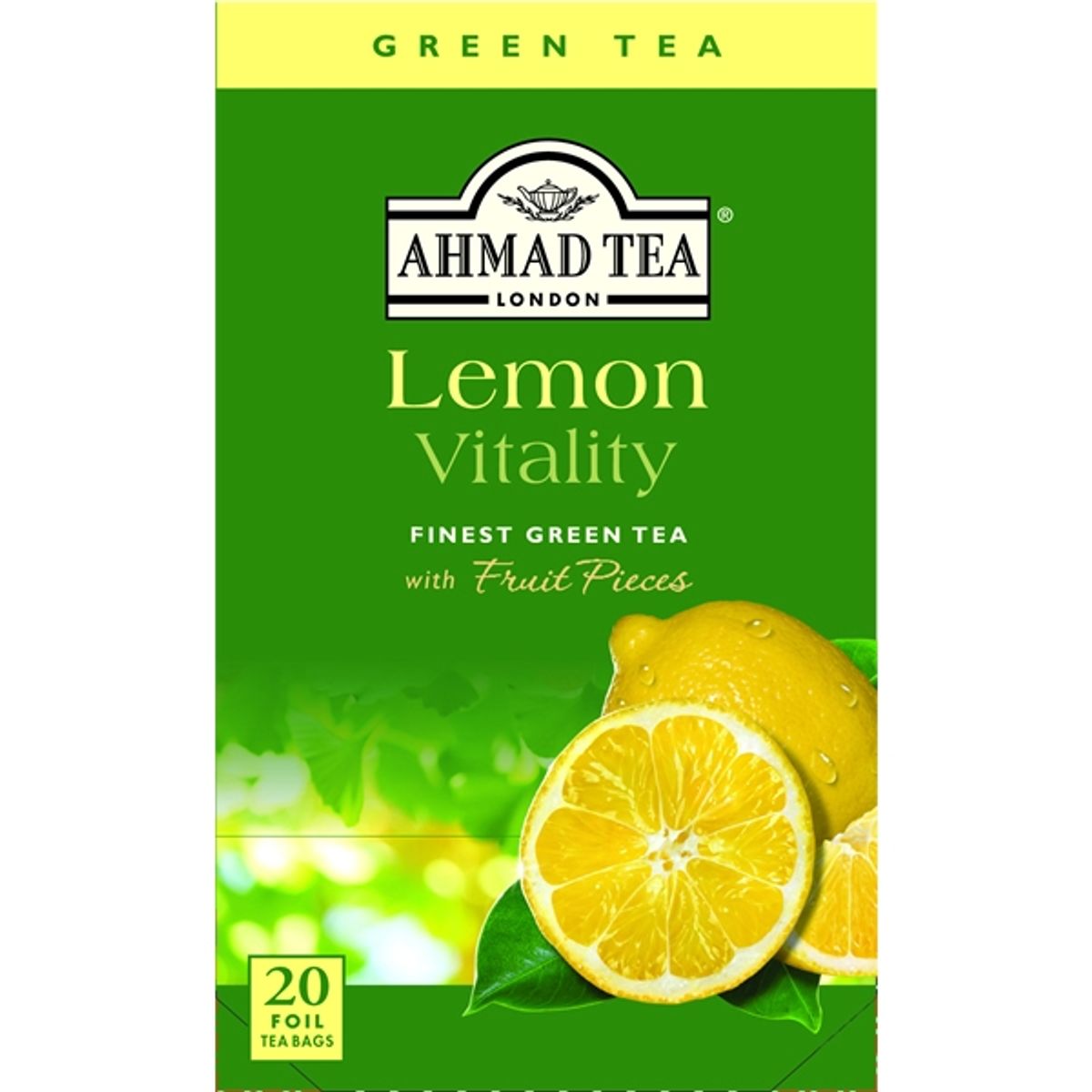 AHMAD TEA - TEA LEMON VITALITY - LIMON VERDE -20s