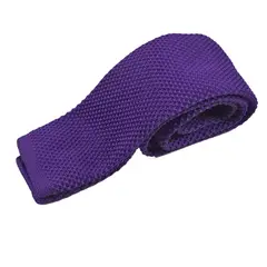 PALMATRI - Corbata Tejida De Punto Don Baristóteles Morada