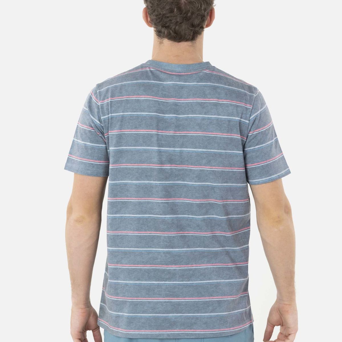 MAUI AND SONS - Polera THE BRIDGE STRIKE SS TEE Hombre Gris Maui and Sons