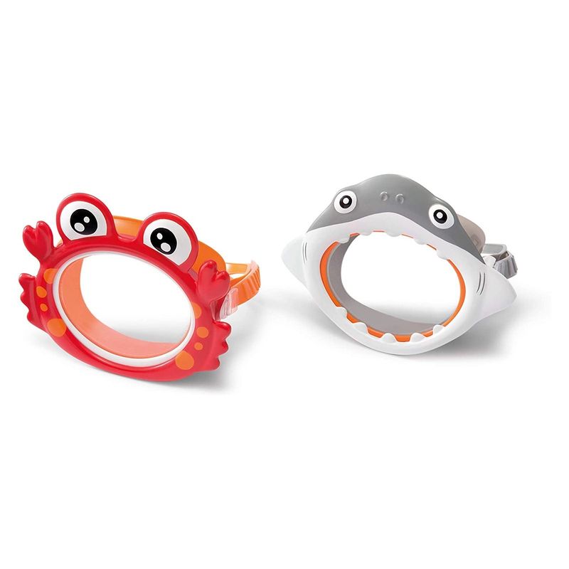 INTEX - Máscara de Buceo Junior INTEX Fun Mask