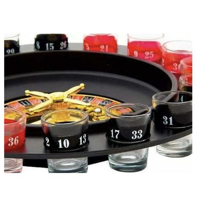 Imagen 2 del producto Juego De Ruleta Con Vasos Drinking Roulette Juego De Mesa