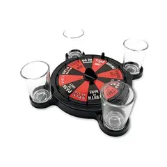 GENERICO - Juego De Mesa Spin Shot Bar Licor Trago Chupito Ruleta Shots