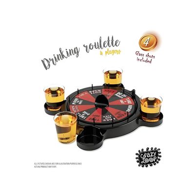 Imagen 2 del producto Juego De Mesa Spin Shot Bar Licor Trago Chupito Ruleta Shots