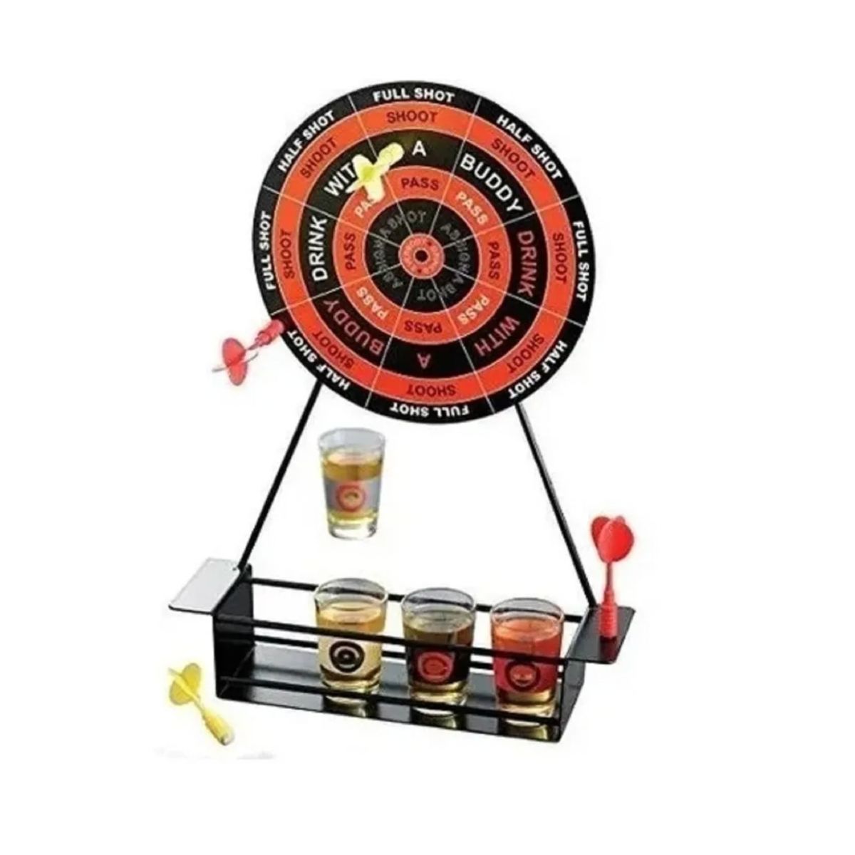 GENERICO - Dardos De Juego Familiar Shots Mini Darts Shot Set Game