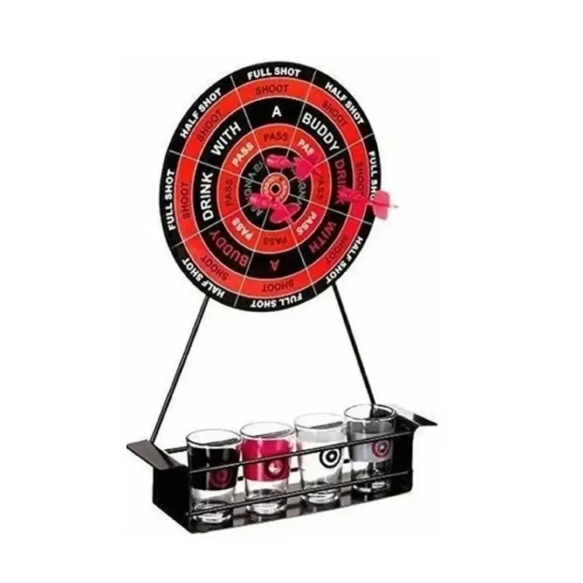 GENERICO - Dardos De Juego Familiar Shots Mini Darts Shot Set Game