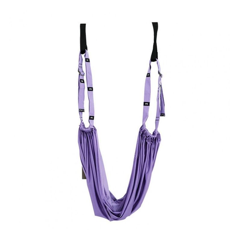 IMPORTCLICK - Columpio Yoga Aéreo Tela Meditación 180 KG Violeta - Verde