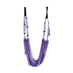 IMPORTCLICK - Columpio Yoga Aéreo Tela Meditación 180 KG Violeta - Verde