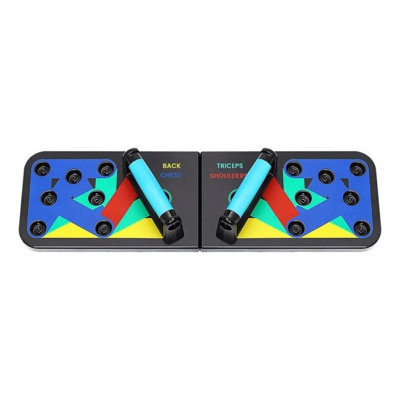 IMPORTCLICK - Tabla Flexiones Multiuso Codificada GYM - Multicolor