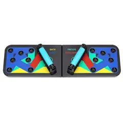 IMPORTCLICK - Tabla Flexiones Multiuso Codificada GYM - Multicolor