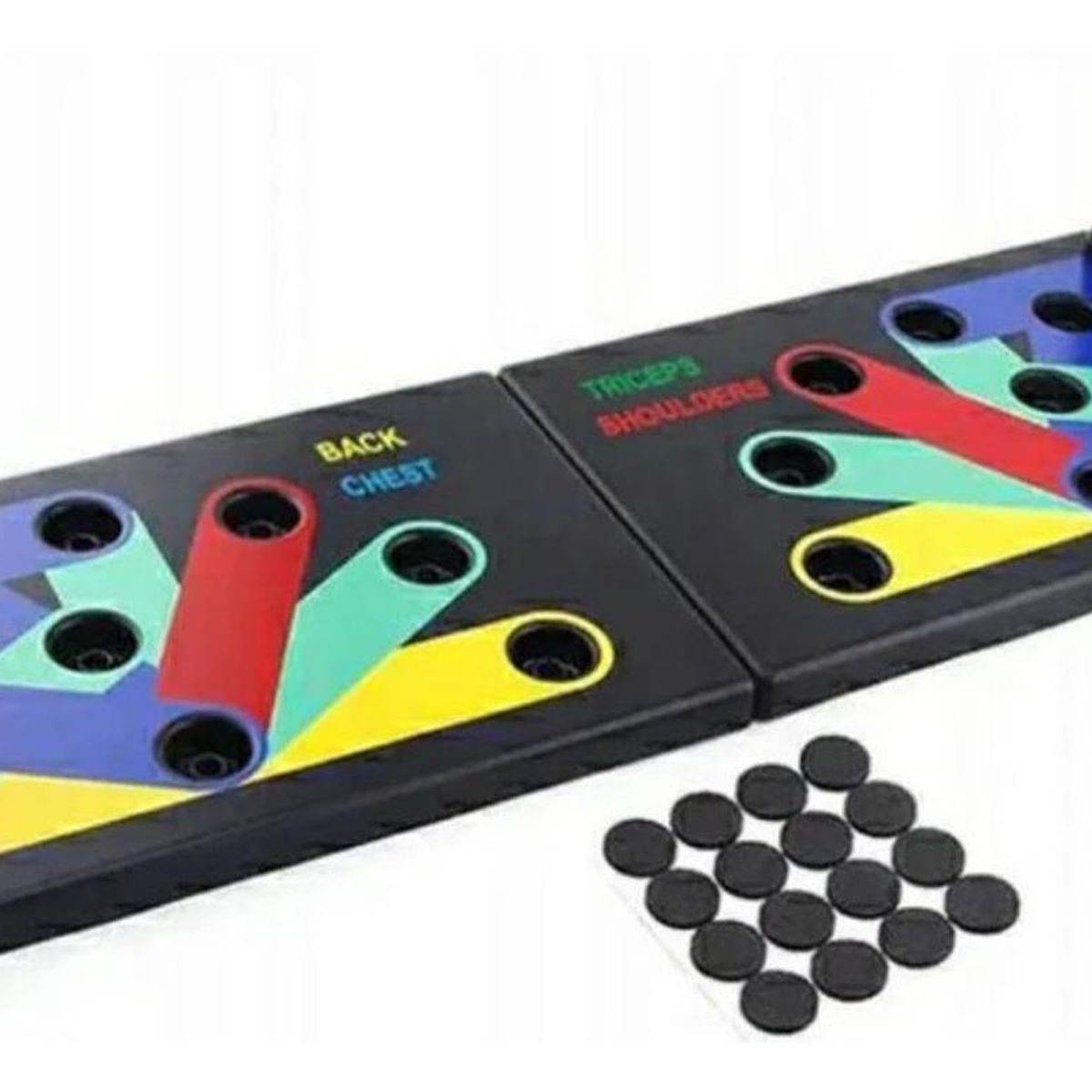 IMPORTCLICK - Tabla Flexiones Multiuso Codificada GYM - Multicolor