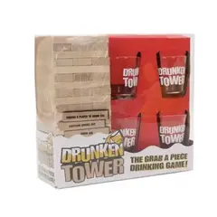 GENERICO - Juego Torre infernal Tragos Shots Frases En Ingles Drunken