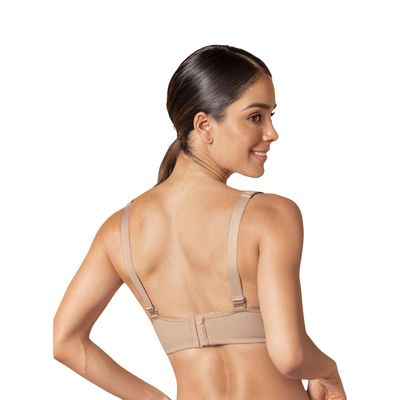 Imagen 2 del producto Sostén de buen cubrimiento con breteles acolchados 71327 Café Claro