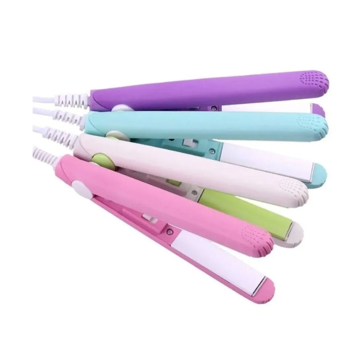 GENERICO - Mini Plancha Alisadora De Pelo Eléctrica De Cerámica