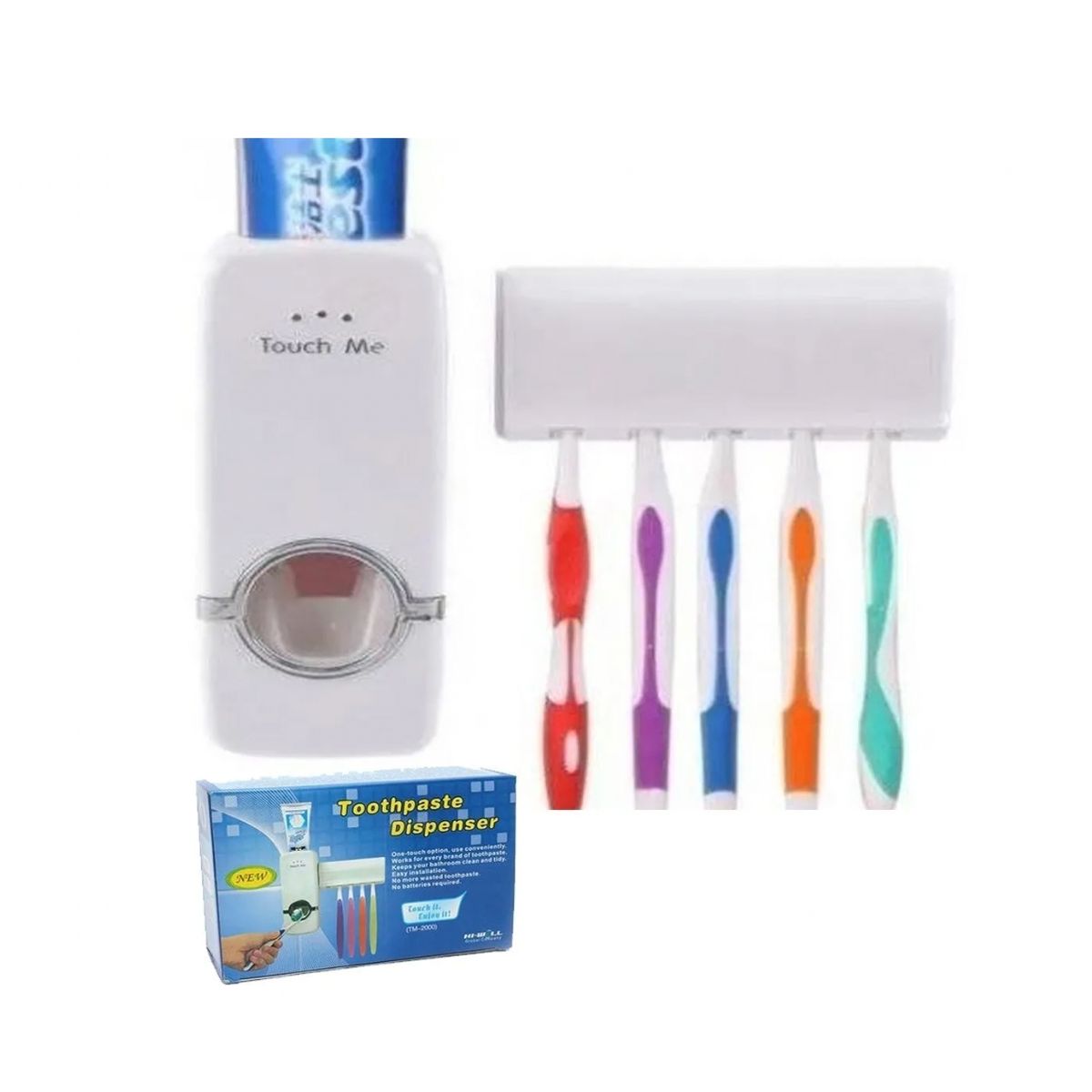 GENERICO - Dispensador Pasta Crema Dental Cepillos