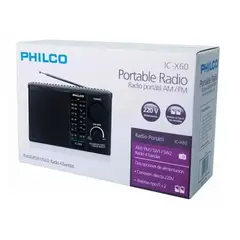 PHILCO - Radio IC 18-R Multibanda Recargable AM FM SW