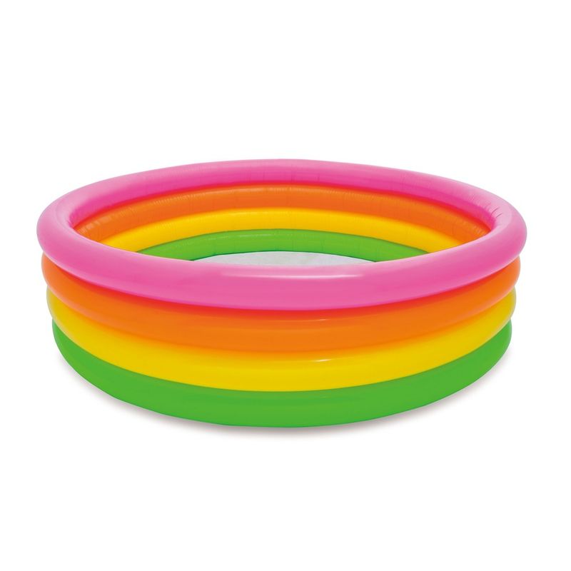 INTEX - Piscina Inflable Infantil INTEX 4 Colores, 168 x 46 cm, 780 Litros