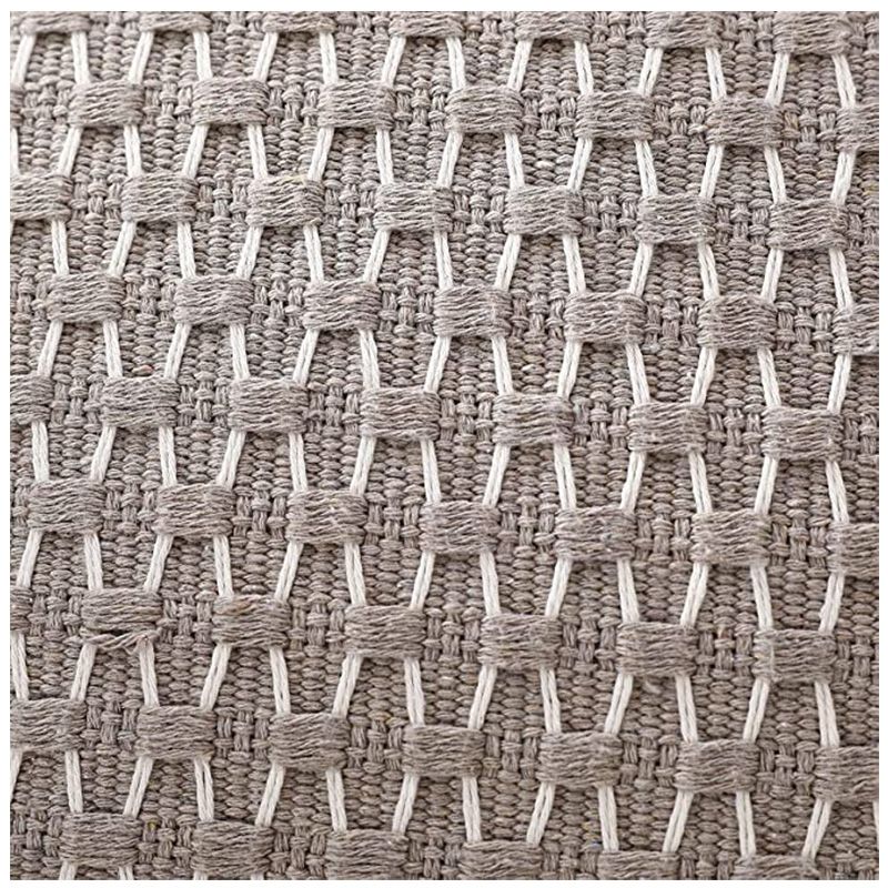 GENERICO - Funda Decorativa Para Cojines Color Gris Medida 30x50 cms.