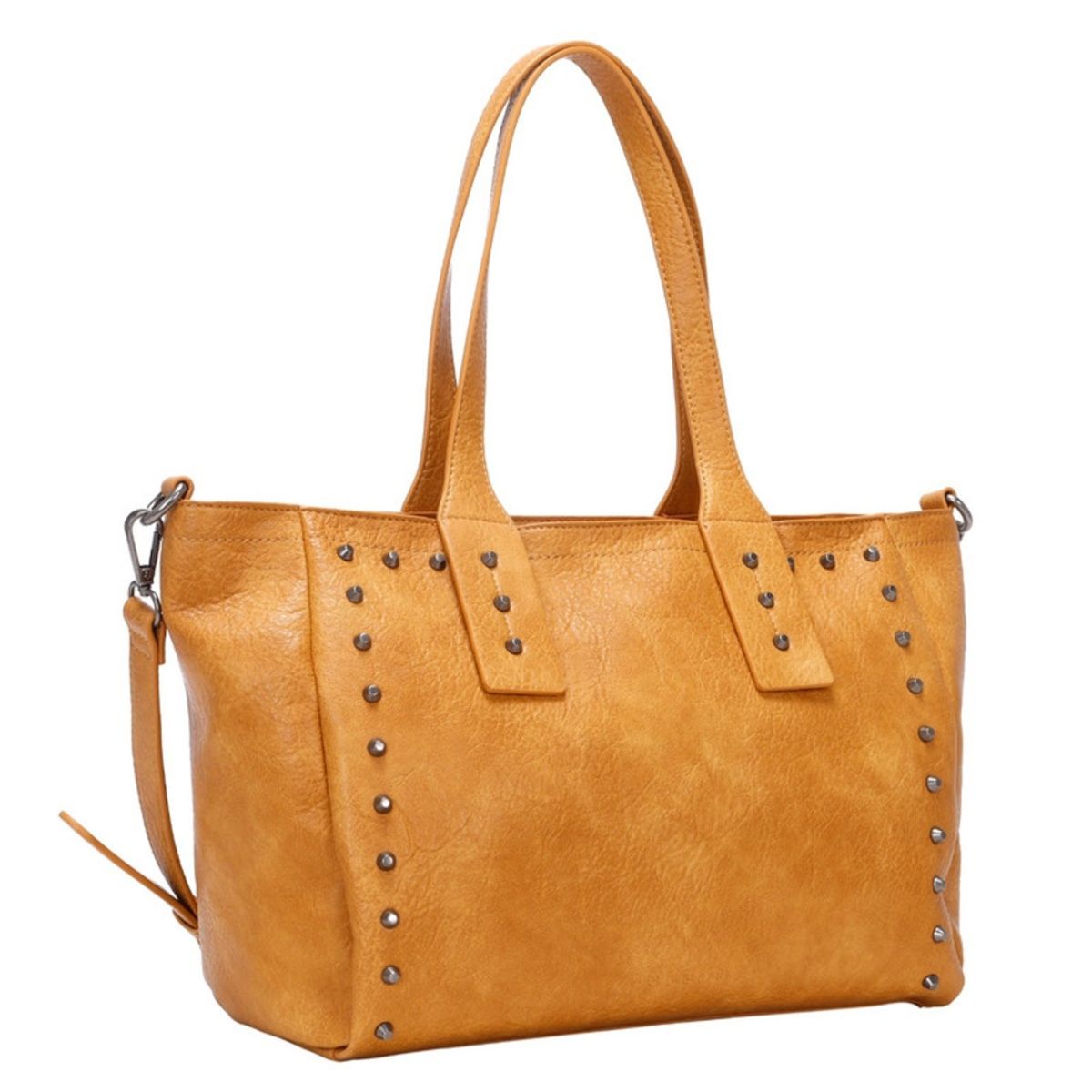 POLLINI - Cartera Tote Mostaza Pollini