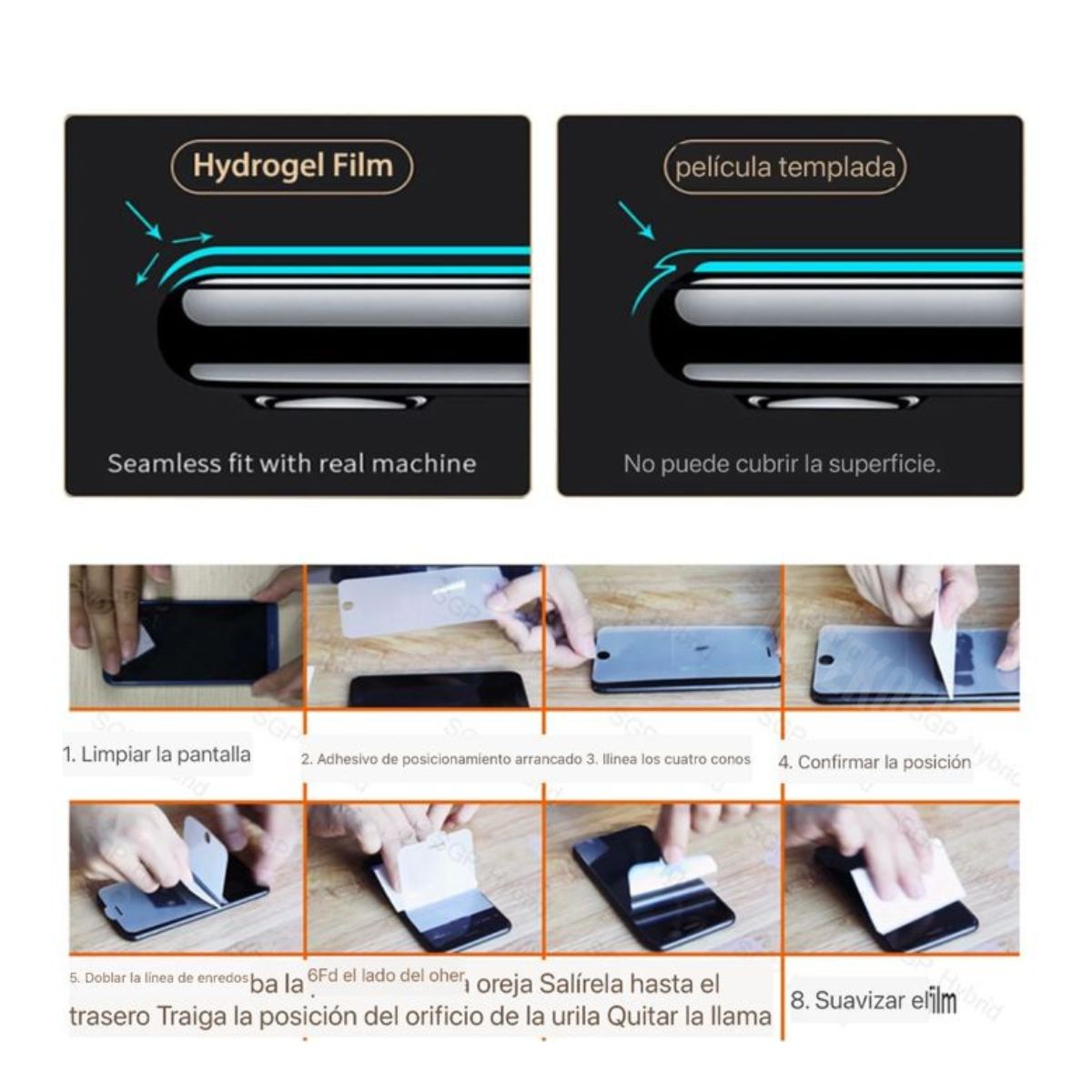 GENERICO - Lamina Protectora Hidrogel Para Samsung Z Flip 4