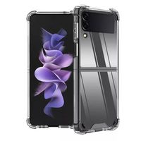 Carcasa Transparente Reforzada Para Samsung Galaxy Z Flip 4