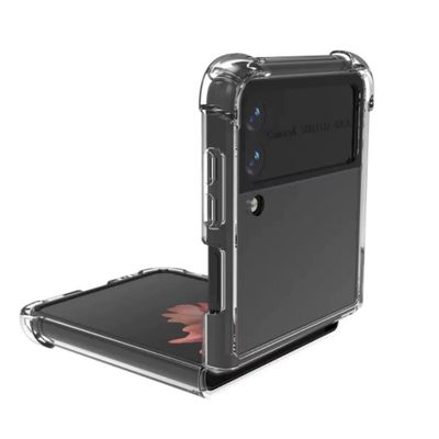 Imagen 2 del producto Carcasa Transparente Reforzada Para Samsung Galaxy Z Flip 4