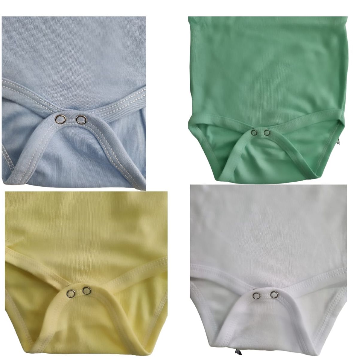 AGW - Pack 3 Bodys Bebé Niño 100% Algodón.