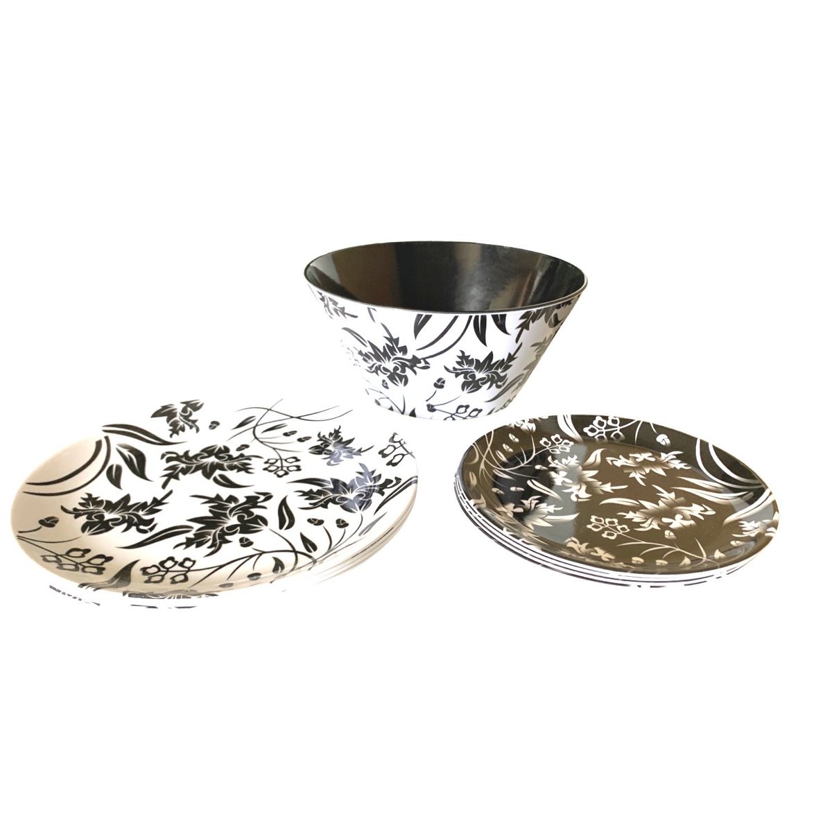 BONITA HOME - Pack de 9 piezas de Melamina Mod: BH-BN-01