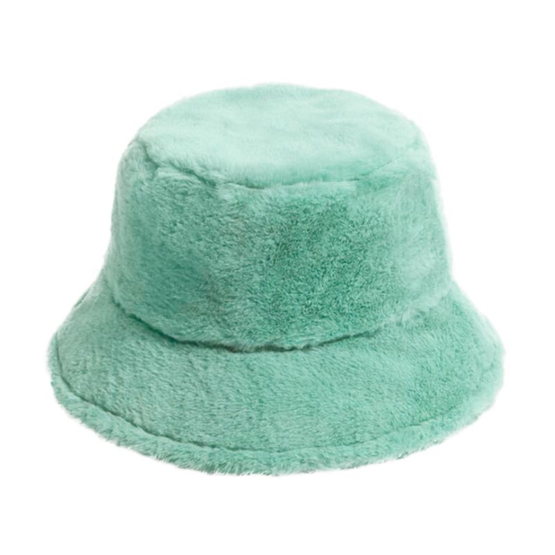EDEN - Gorro Pescador Peludo Felpa - Bucket Hat.