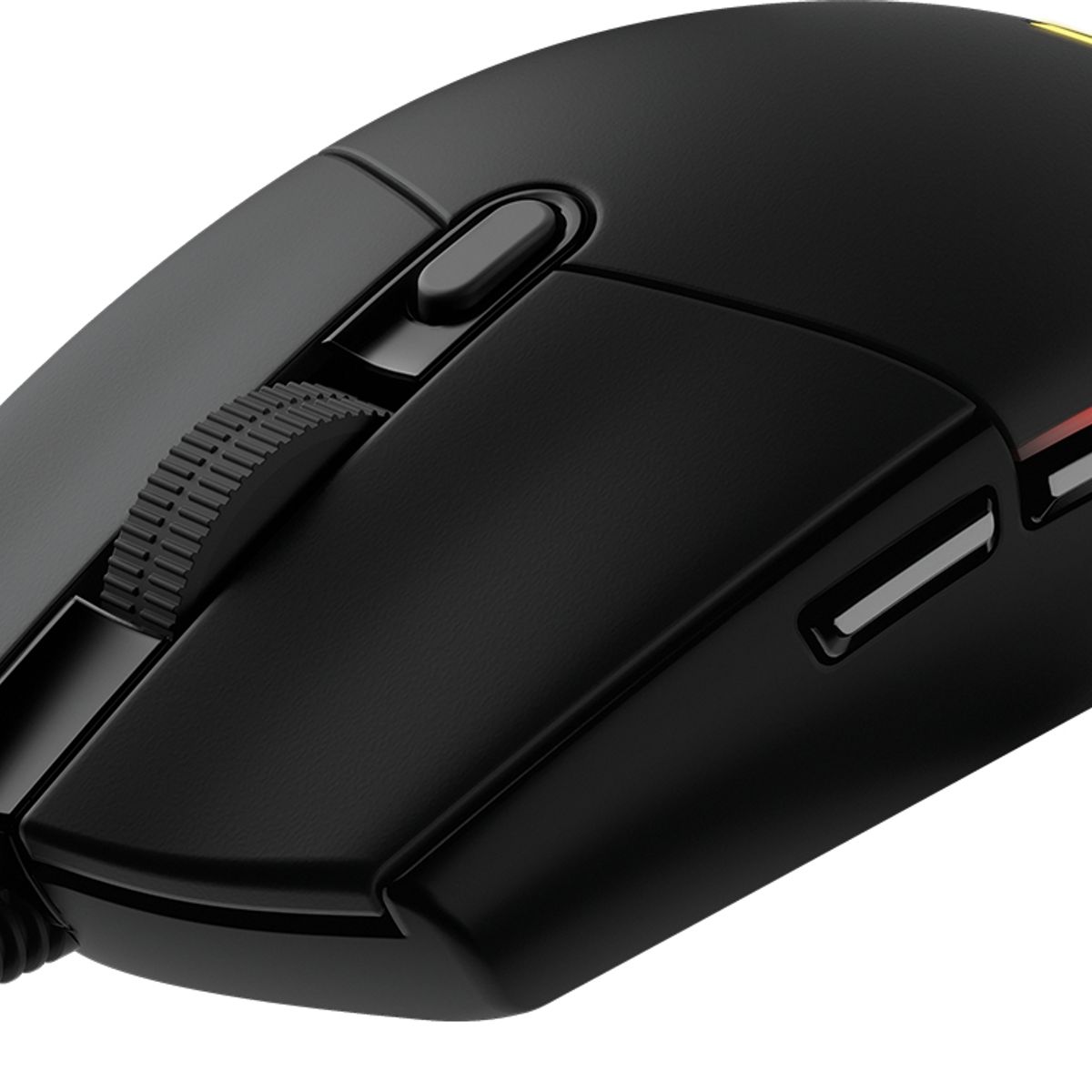 LOGITECH - Mouse Gamer G203 RGB LIGHTSYNC, 6 botones programables, 80 DPI