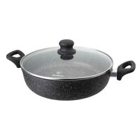 Cacerola Wh/ Con Tapa Marmol Negro 36 Cm
