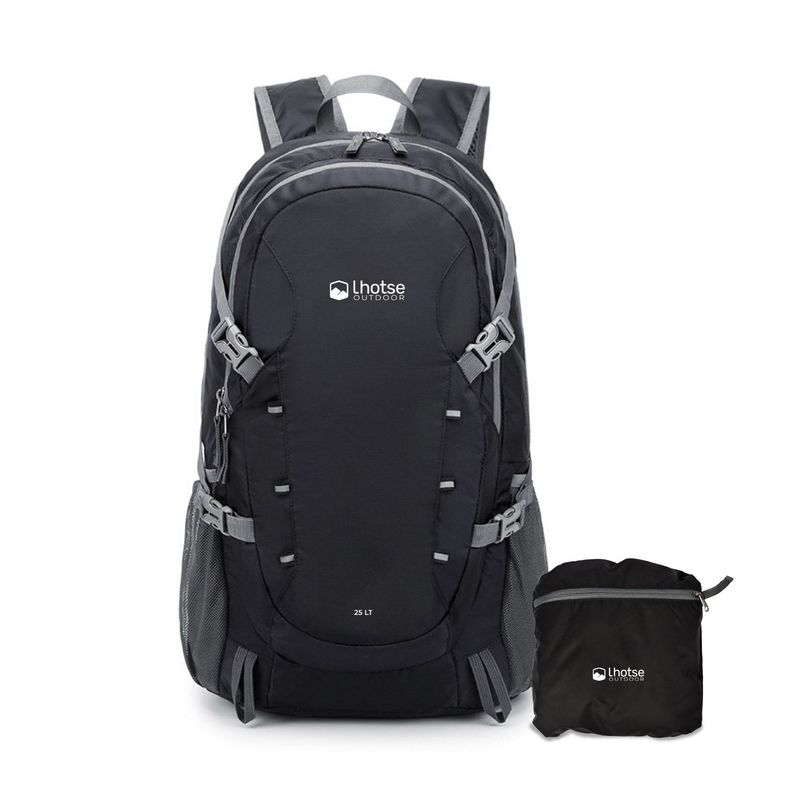 LHOTSE - Mochila Outdoor Lhotse Plegable 25Lt Negra