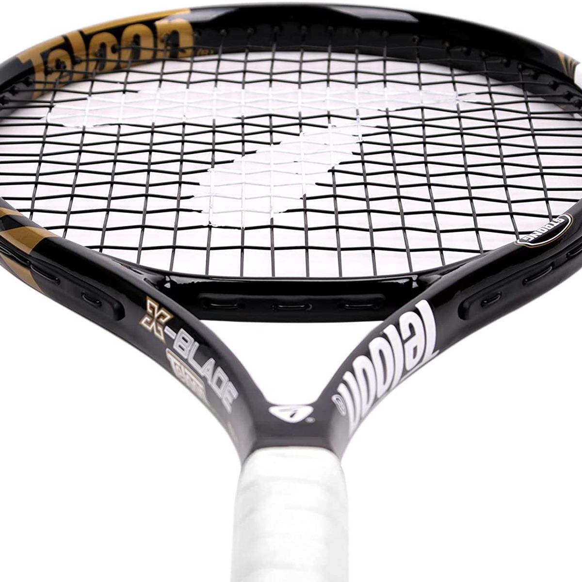 TELOON - Raqueta Tenis Adulto Aluminio Nivel Inicial Color Negro