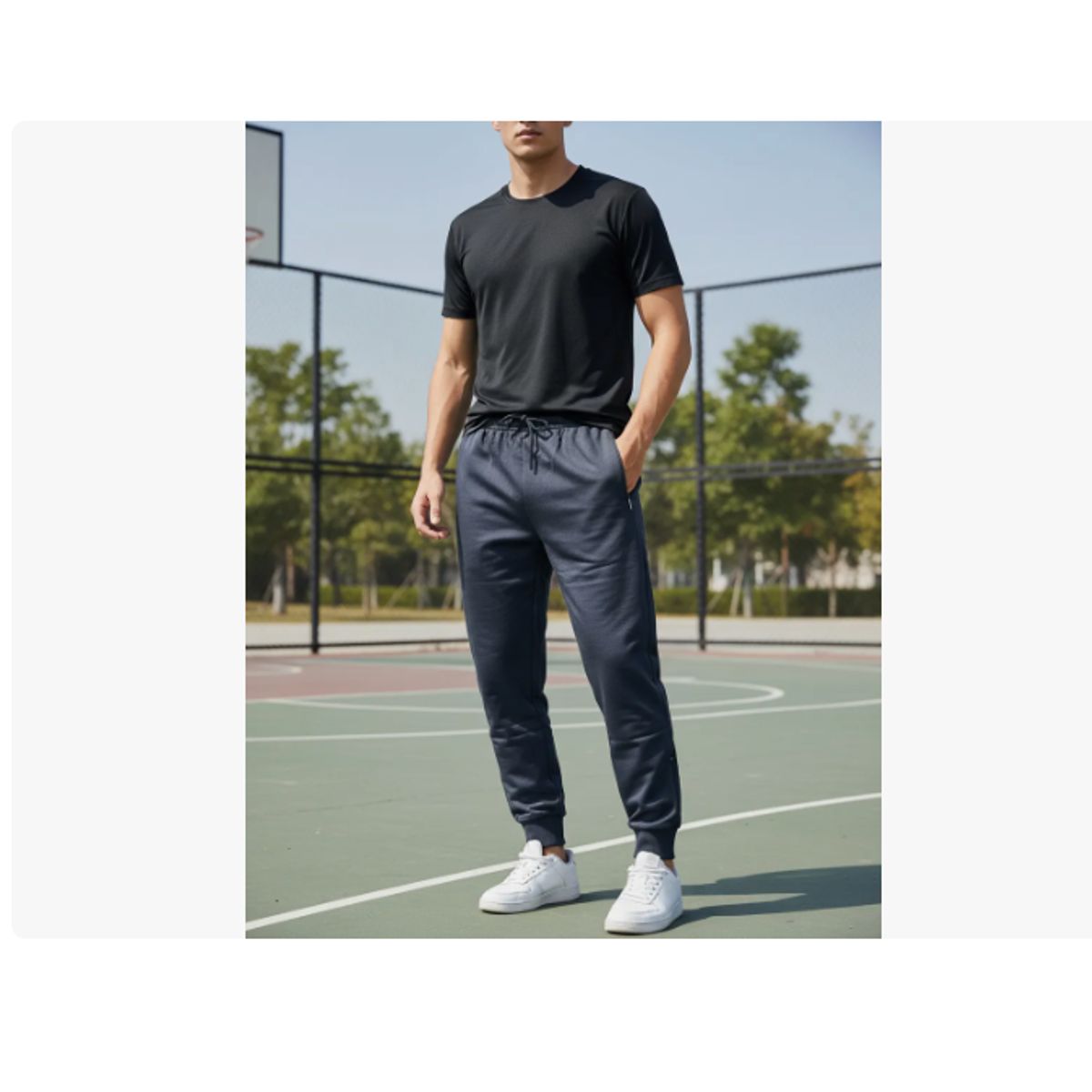 AGW - Pack 3 Pantalones Buzo Hombre Algodón. Jogger Fit Deportivo Surtidos.