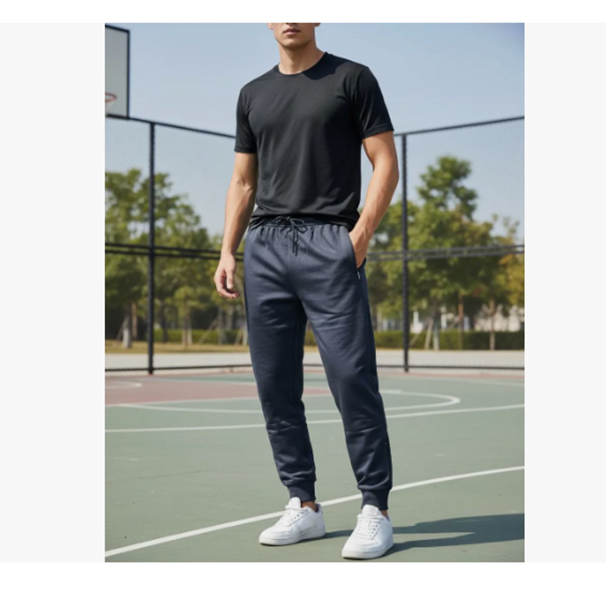 AGW - Pack 3 Pantalones Buzo Hombre Algodón. Jogger Fit Deportivo Surtidos.