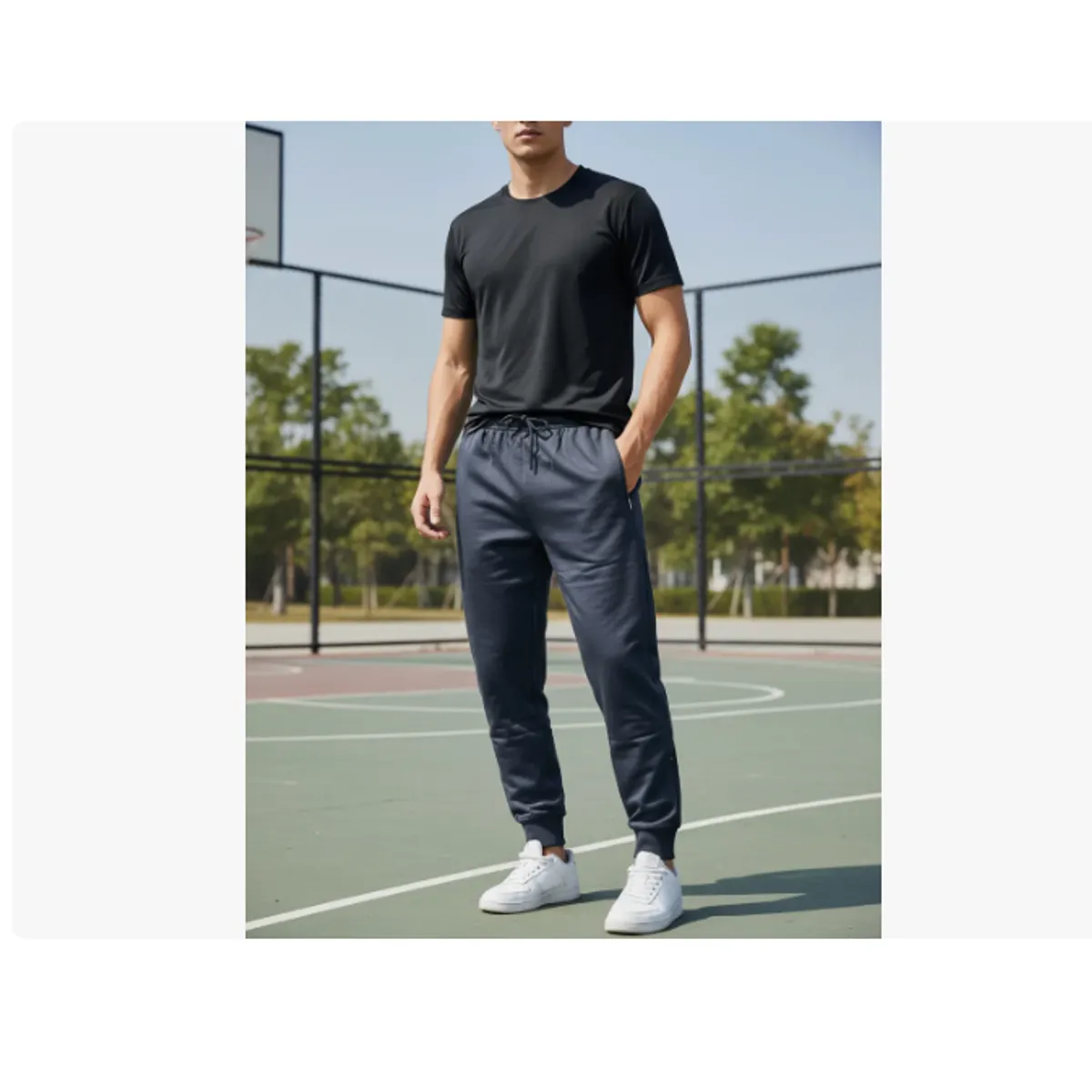 AGW - Pack 3 Pantalones Buzo Hombre Algodón. Jogger Fit Deportivo Surtidos.