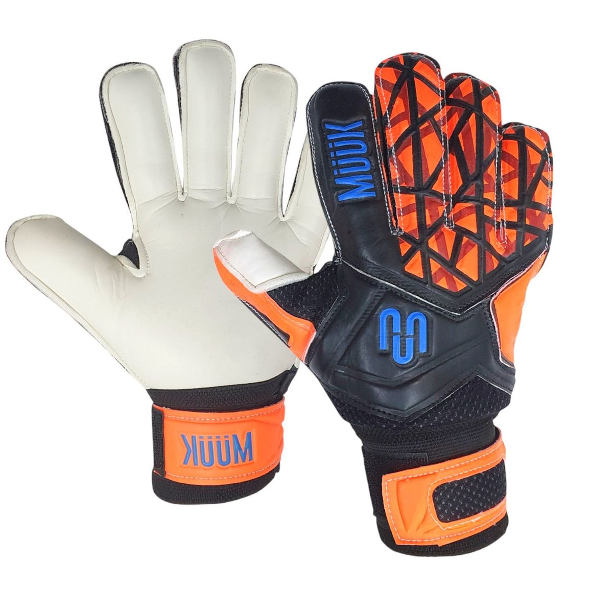 MUUK - Guantes de Arquero Muuk Classic con Ferulas y Cierre Velcro