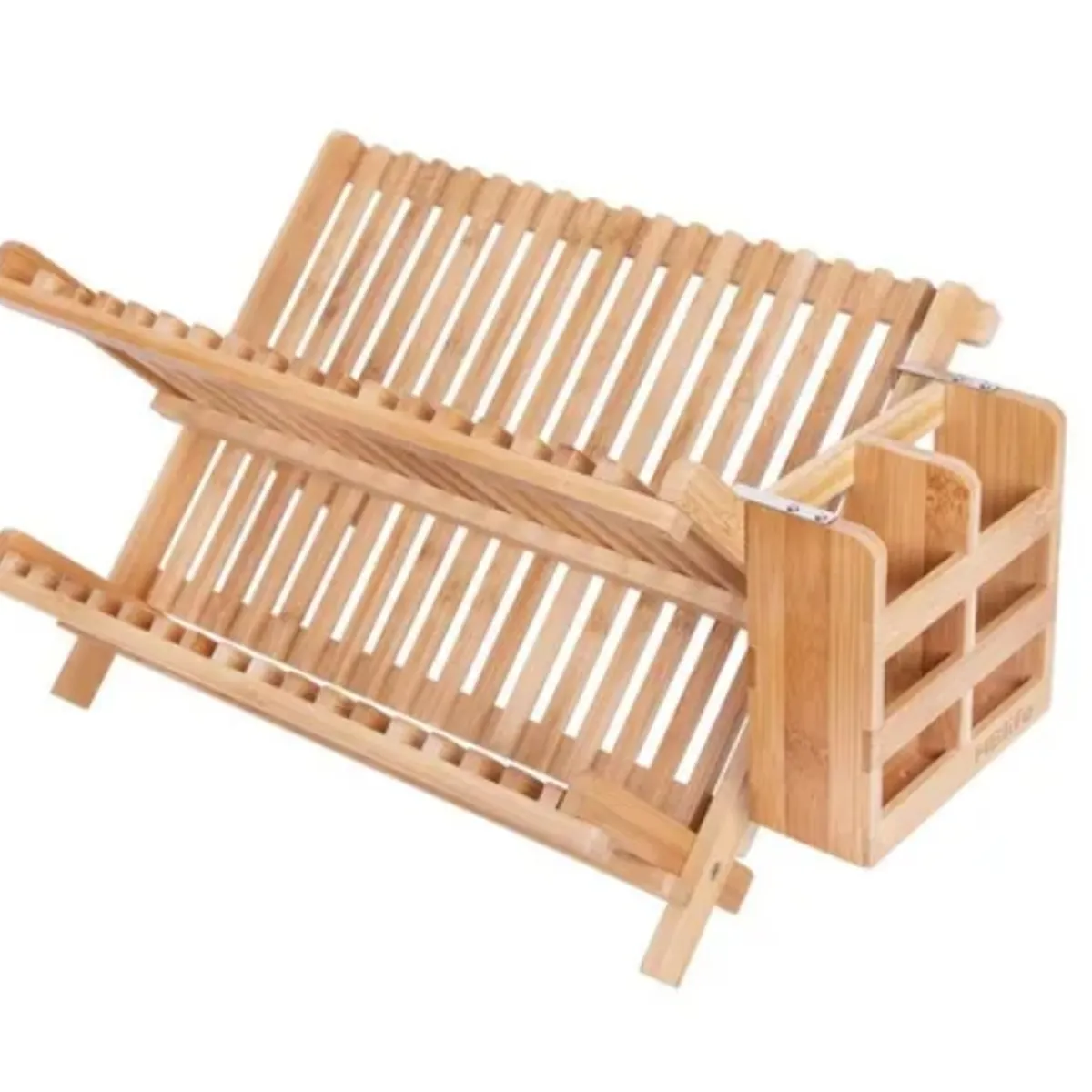 OFERTABKN - Organizador Escurridor De Platos De Bambú