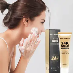 FLAMENCO - Limpiador facial iluminador ORO 24 KILATES