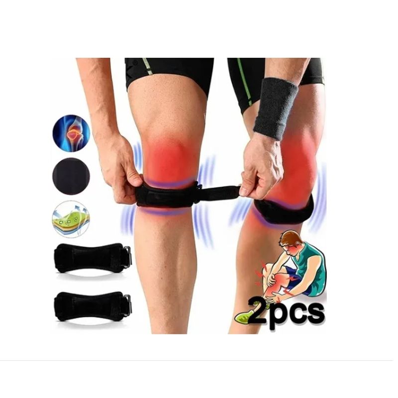 GENERICO - Pack 2 Menisqueras Soporte Rotuliano Ajustable