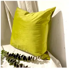 LIVING MARKET - Cojín Velvet 40x40 Verde