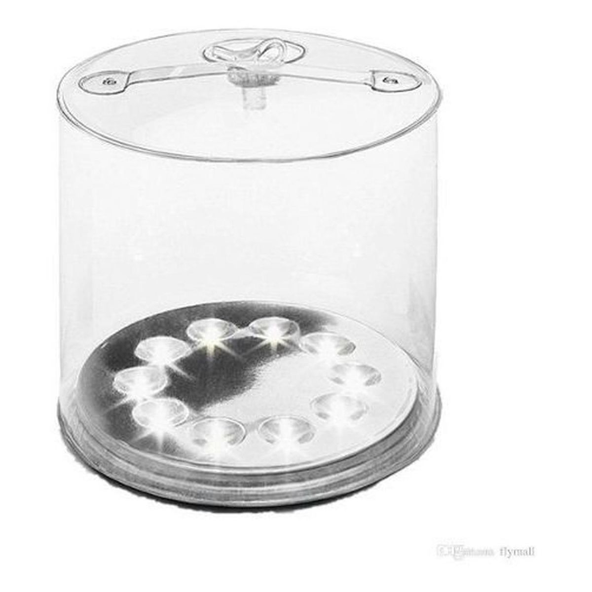 LHOTSE - Lámpara Solar Linterna Inflable Camping Pesca Outdoor