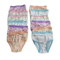 Pack 12 Calzones 100% Algodón Niña.