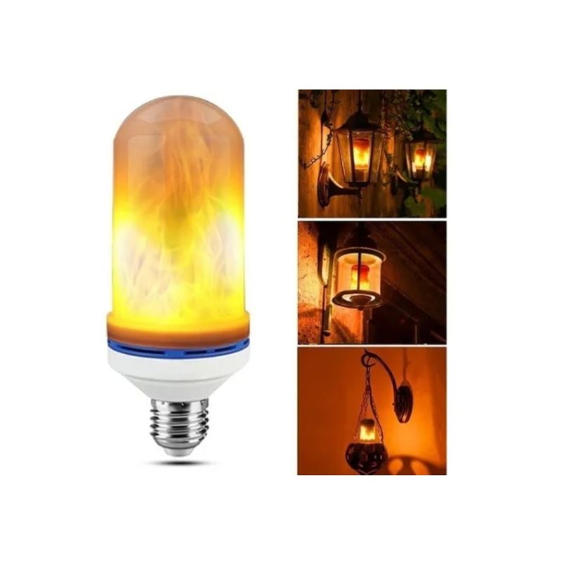 OFERTABKN - Ampolleta Led Efecto De Fuego Vivo Simula Llama